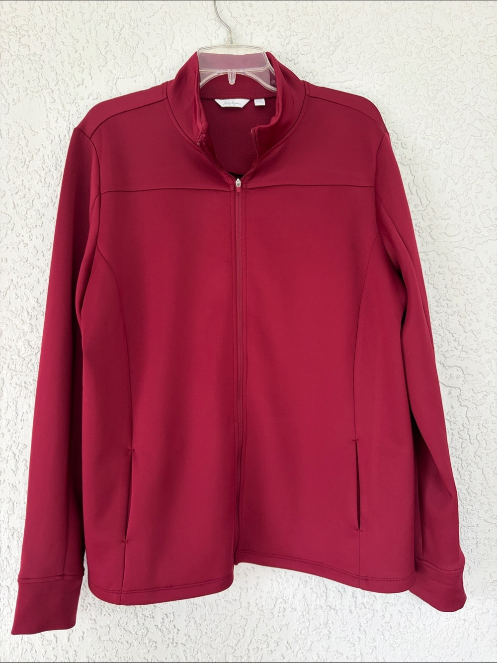 Lady Hagen  Performance Full-Zip Jacket - Burgundy size XXL